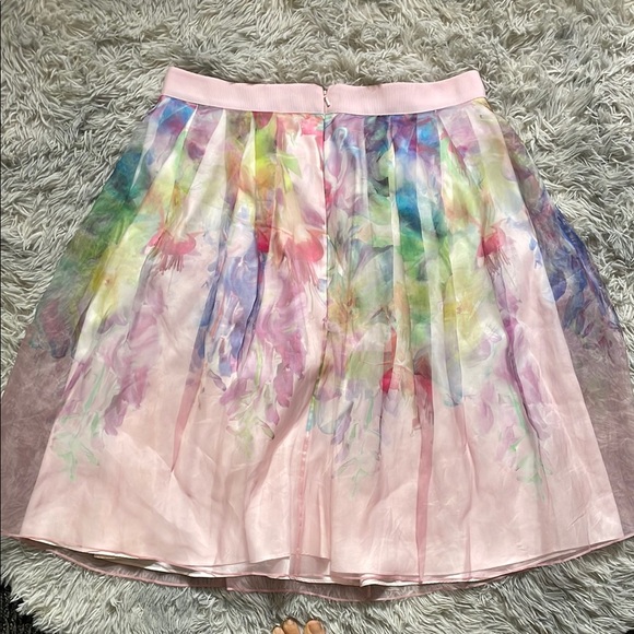 Ted Baker Womens Hanging Gardens Midi Skirt Size 5 - Picture 6 of 6